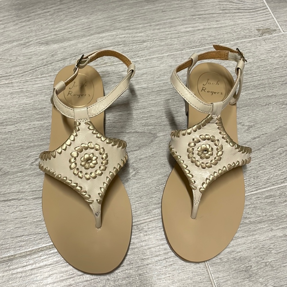 Jack Rogers sandal, never been worn. Size 6.